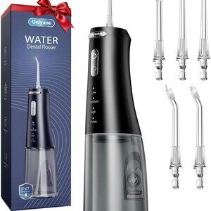 New Rechargeable Cordless Water Flosser with Adjustable Water Pressure for Daily
